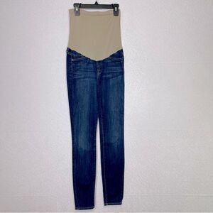 7 for all Mankind x Pea in a Pod Skinny Maternity Jeans 25